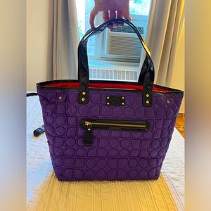 Kate Spade Purple Quilted Bag
